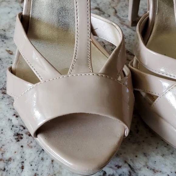 Steve Madden Haylow Blush Platform Heels size 7 - Picture 10 of 11